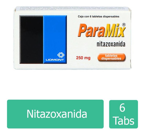 Paramix 250 Mg Caja Con 6 Tabletas Dispensables