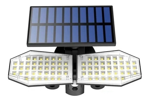 Foco Aplique Solar Led Con Sensor De Movimiento Pared 