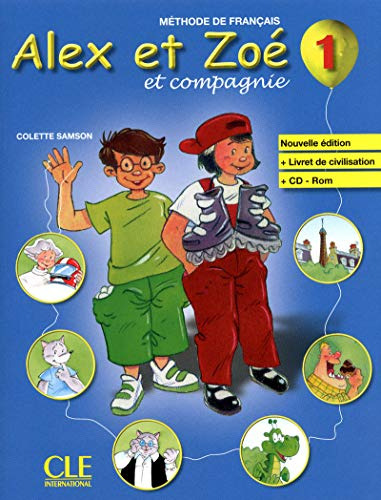 Alex Et Zoe 1 A1 1 N Ed - Livre De Leleve Livret Cd-rom - No