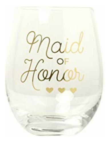 Kate & Milo 'maid Of Honor' Stemless Wine Glass, The Perfect