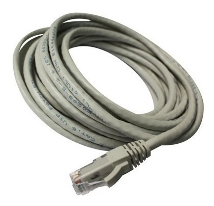 Patch Cord Utp Categoría 6 3 Mts Mki Gris