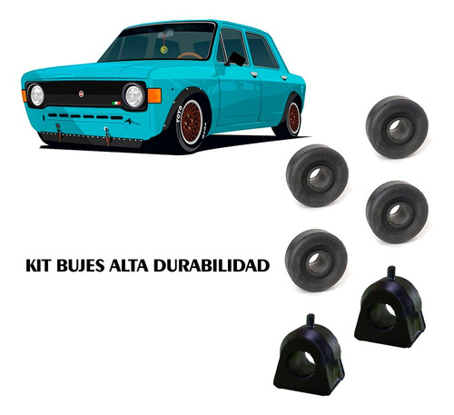 Imagen 4 de 5 de Kit Tren Delantero Fiat 128 Berlina 1971 Al 1980