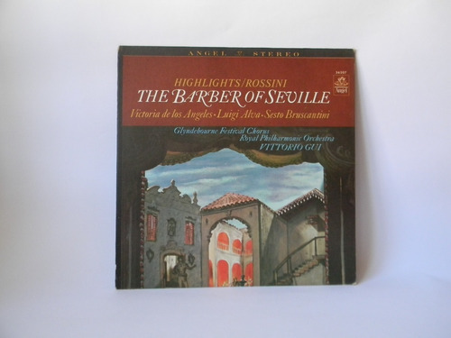 The Barber Of Seville Lp Rossini Vinilo