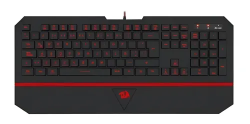 Teclado Redragon Karura 2 Português Brasil Preto com RGB de 7 cores Ga