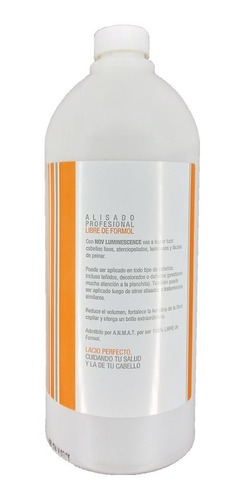 Alisado Sin Formol Luminescence Nov X 900ml