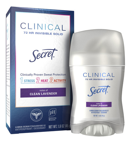 Secret Clinical Strength Antitranspirante Y Desodorante Para