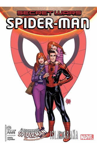 Secret Wars #5 - Spiderman + Pin, de Marvel., vol. 5. Editorial OVNI Press, tapa blanda, edición 1 en español, 2015