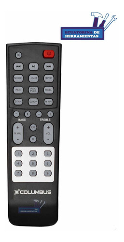 Imagen 3 de 3 de Parlante Amplificador De 5400mah Control Remoto Led Colu
