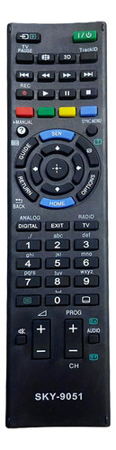 Controle Sky-9051 P/ Tv Sony Bravia Smart 3d Rm-yd065