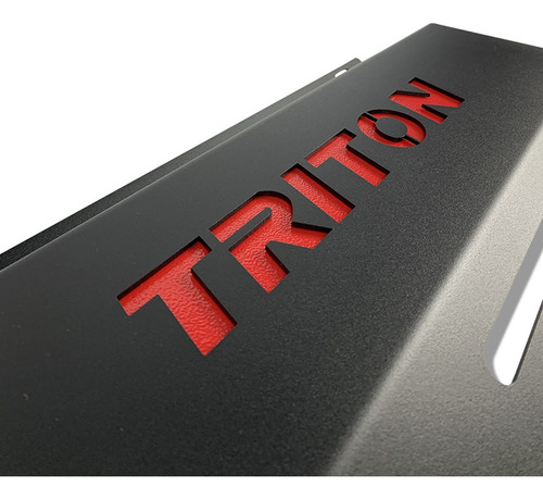 Imagem 4 de 7 de Protetor De Carter Nova Triton 2021 E 2022 Preto