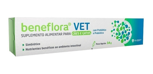 Beneflora Vet Suplemento Alimentar Para Cães E Gatos 14g