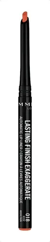 Rimmel Lasting Finish Exaggerate Lip Liner Perfilador Labial Color 018