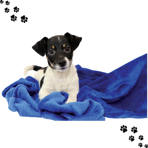 Caminha de suede Gg para pet e cobertor mantinha cor preto desenho liso