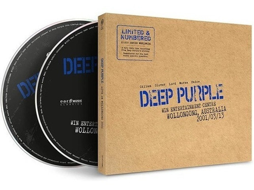 Deep Purple Wollongong Australia 2 Cd Nuevo Importado 2021