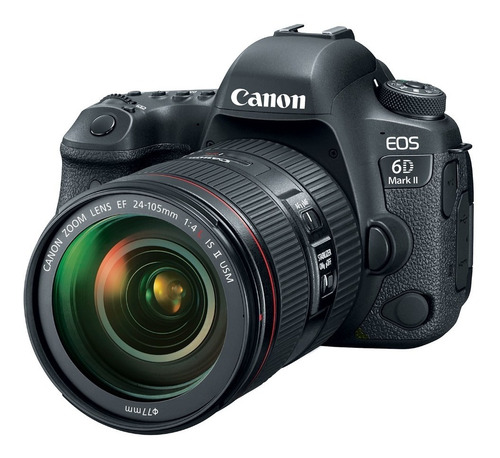 Camara Canon Eos 6d Mark Ii C/lente Ef 24-105mm Is L F4, 