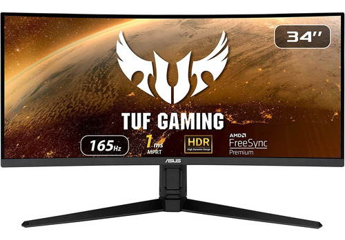 Asus Tuf Gaming Vg34vql1b Monitor Hdr Curvo De 34 Wqhd