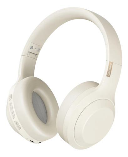 Audifono Inalambrico Lenovo Th30 Blanco Over Ear Bluetooth