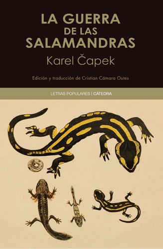 La guerra de las salamandras, de Capek, Karel. Editorial Ediciones Catedra, tapa blanda en español, 2023