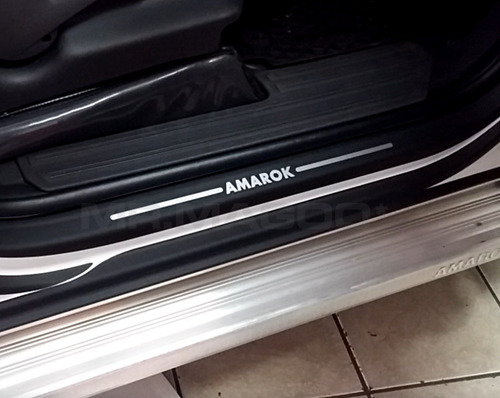 Amarok Soleiras Super Protetoras 4 Portas