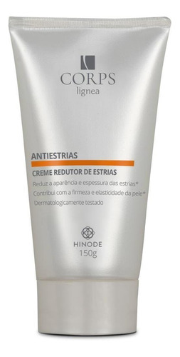 Creme Anti Estrias Hinode 150g - Reduz Estrias Em 30 Dias Tipo De Embalagem Creme Redutor De Estrias Corps Lignea