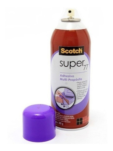 12pz Adhesivo 3m Scotch Super 77 Spray 305g Pegamento Caja