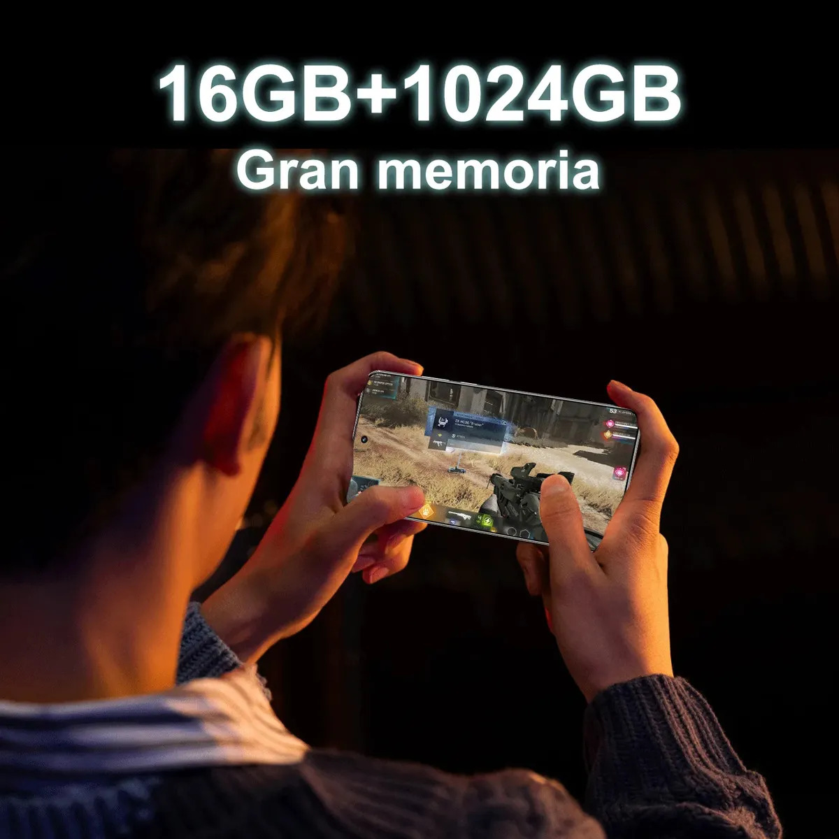 Celular F8 Pro 5G Gamer Dimensity9400 16GB RAM 1TB ROM 8000mAh 6.78" 90Hz 3168x1440 50MP Android 16 Dual Sim Smartphone Desbloqueado