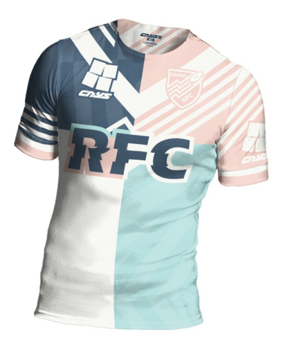 Camiseta De Rugby Tela Premium Reforzada Niños Cays Quins