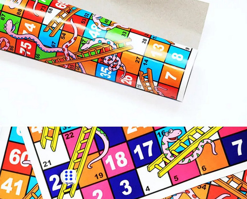16 Serpientes Y Escaleras Juego De Mesa Juguete Piñata Bolo