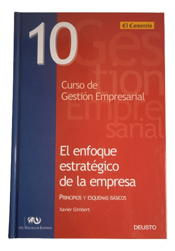 Curso De Gestión Empresarial Tomo 10 El Comercio Ed. Deusto