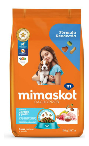 Mimaskot Cachorro Raz.med. Y Grandes De Carnes Y Pollo 7.5kg