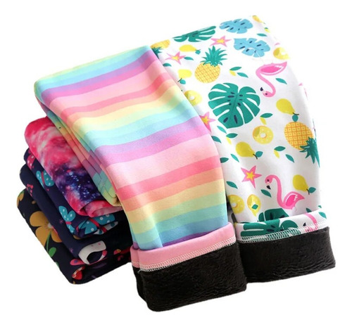 Ropa Para Bebés Y Niñas, Leggins Gruesos Y Cálidos Para Invi