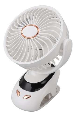 Ventilador De Escritorio Pequeño Con Usb, 5 Velocidades, Min