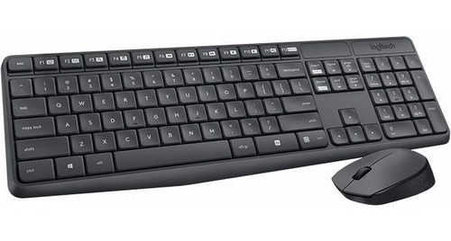 Imagen 6 de 7 de Kit Teclado Y Mouse Inalambrico Logitech Wireless Mk235