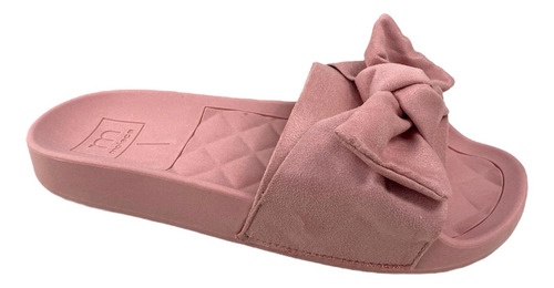 Imagem 1 de 7 de Sandália Chinelo Feminino Slide Moleca Laço