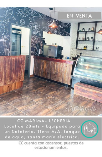 Imagen 1 de 5 de Local Listo Para Cafetería - Cc Marima Lechería