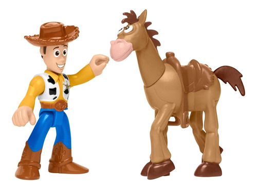 Fisher-price Imaginext Toy Story Woody & Bullseye