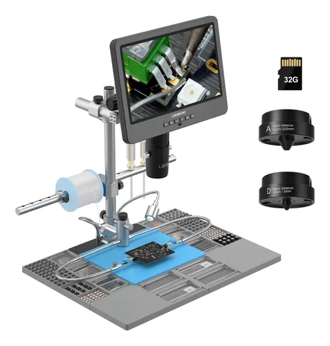 Microscopio Digital Hdmi 10 2000x Para Reparación Electrónic