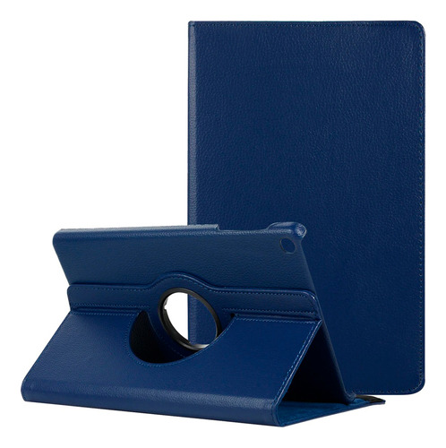 Funda Para iPad Mini 6ta Gen 8.3  Flipcover Giratoria Azul
