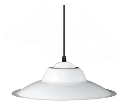 Colgante Negro C-136 Ferrolux Apto Lamparas Led Rosca E27