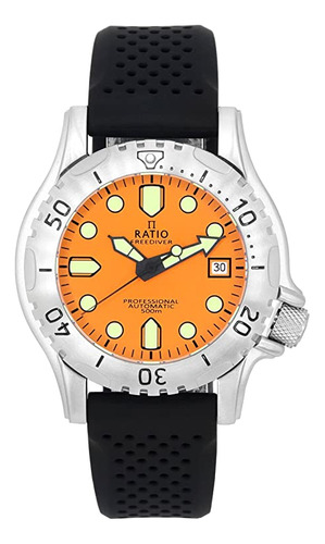 Ratio Freediver Reloj Profesional De Buceo De Cristal De