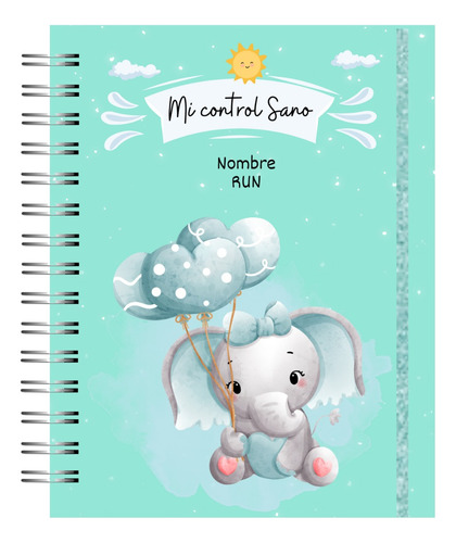 Agenda Pediatrica Elefante Minsal + Cont Partic + Bolsillo