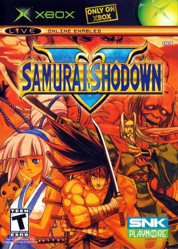 Samurai Shodown V - Xbox - Original - Lacrado - Nota Fiscal
