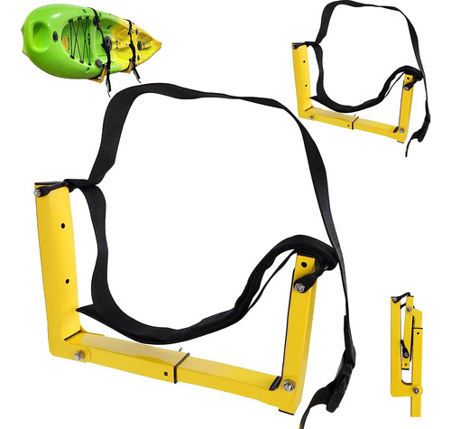 Paq 2 Soportes De Pared Para Kayak Plegables Colgador De Est