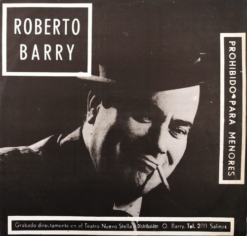Roberto Barry - Festival En Una Mesa - Importado Lp 