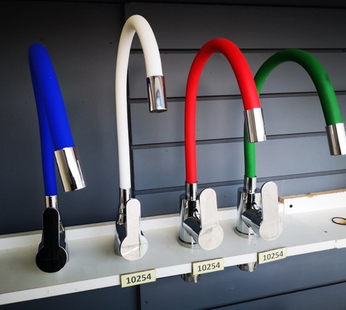 Griferia Mesada Color Flexible Color Mozart Baño Monocomando