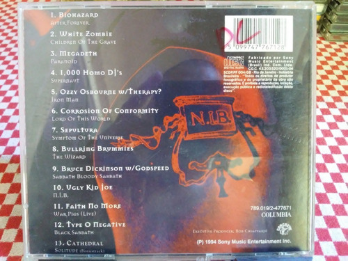 Cd Nativity In Black - A Tribute To Black Sabbath (ozzy)