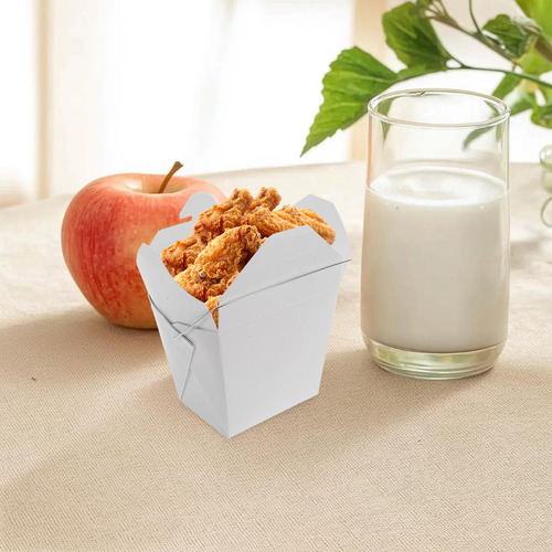 Caja China De Papel Para Llevar Con Mango De Alambre En Frío