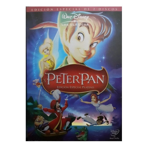 Peter Pan - Ed. Especial Platino - 2 Dvd's - Original!!!