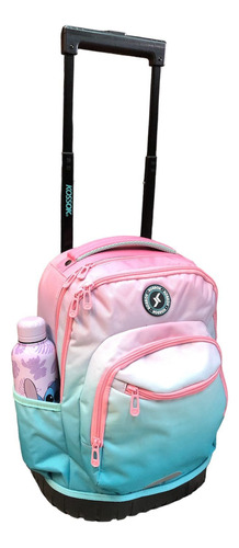 Mochila Escolares Camuflada Kossok Carro Con Rueditas 17 ++ 