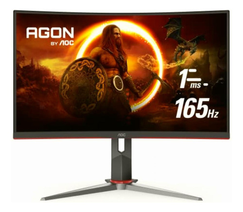 Aoc Cq32g2s Monitor De Juego Curvo Sin Marco De 32 Pulgadas,